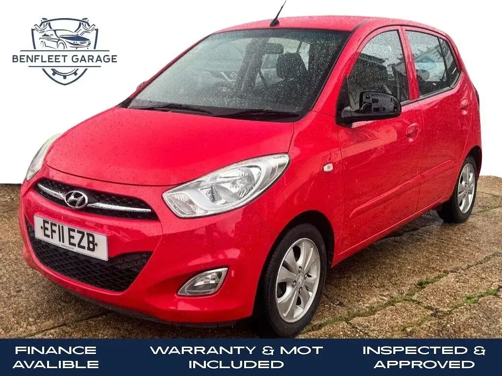 Used Hyundai i10 Active 86 HP (63 kW) 2011 Red Hatchback