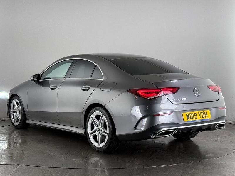 Used Mercedes CLA200 AMG line 2019 Grey Coupe