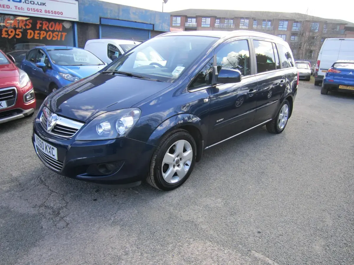 Used Vauxhall Zafira 115 HP (84 kW) 2010 Blue MPV