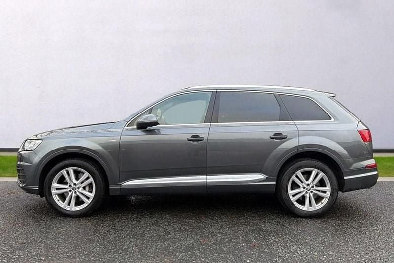 Used Audi Q7 S-Line 218 HP (160 kW) 2017 Grey SUV