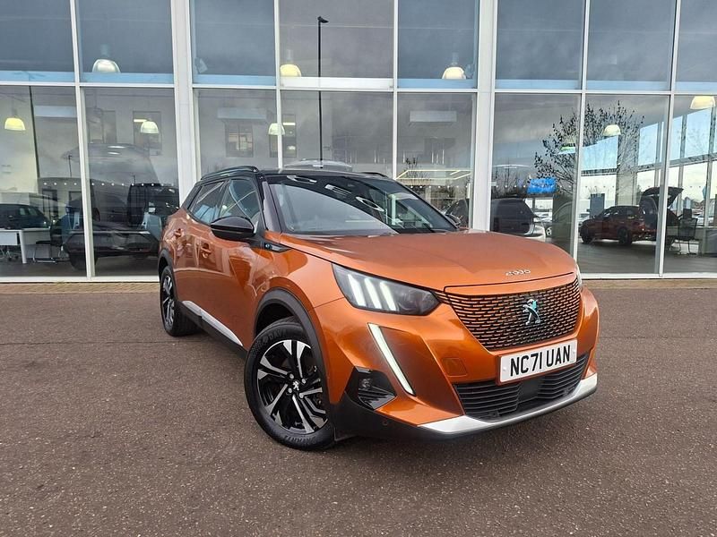 Used Peugeot 2008 GTi 100 kW (136 HP) 2021 Orange SUV