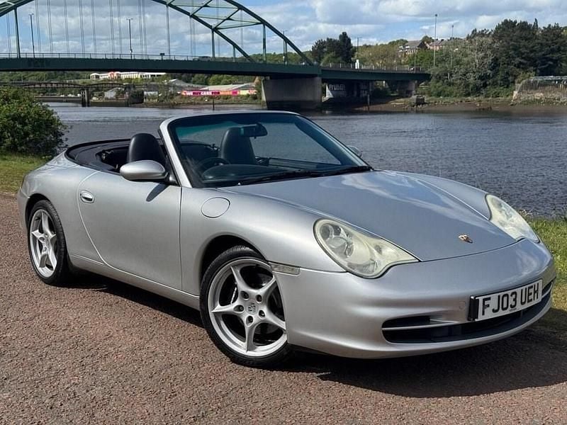 Silver Used 2003 Porsche 911 Carrera Cabriolet Cabriolet | £19,999 - Image 1/4