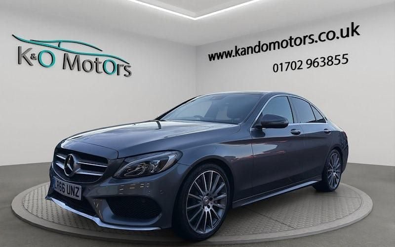 Grey Used 2016 Mercedes C250 AMG Line Premium Plus Sedan | £15,445 (Fair price) - Image 1/4