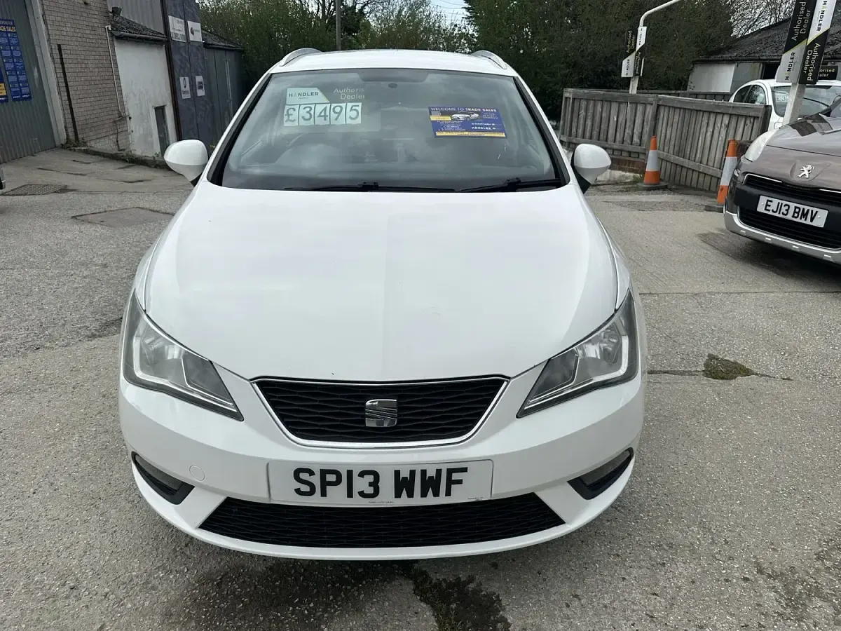 Used Seat Ibiza ST 2013 White Estate