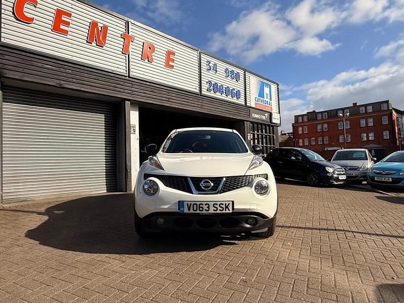 Used Nissan Juke N-TEC 110 HP (80 kW) 2013 White SUV