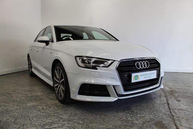 White Used 2016 Audi A3 S-Line Sedan | £10,495 (Fair price) - Image 1/3