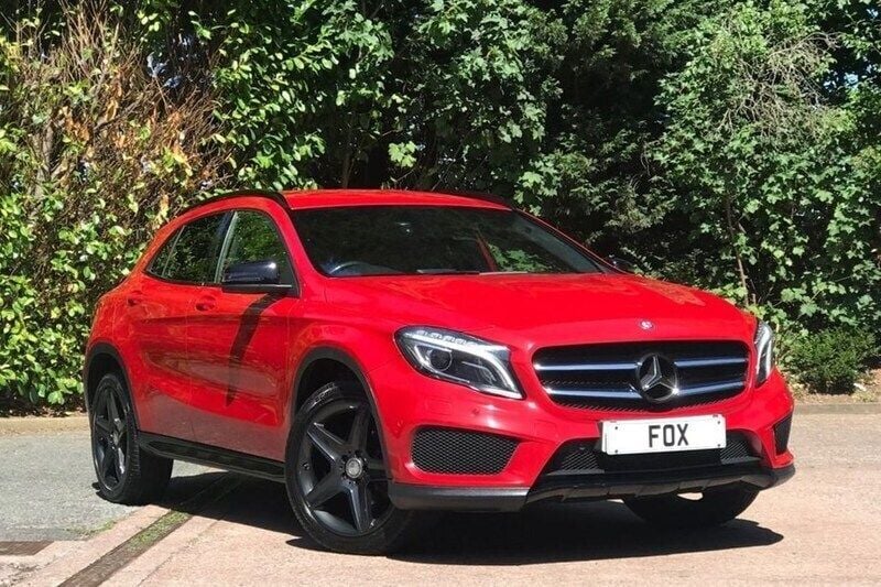 Red Used 2015 Mercedes GLA200 AMG line SUV | £9,994 (Fair price) - Image 1/1