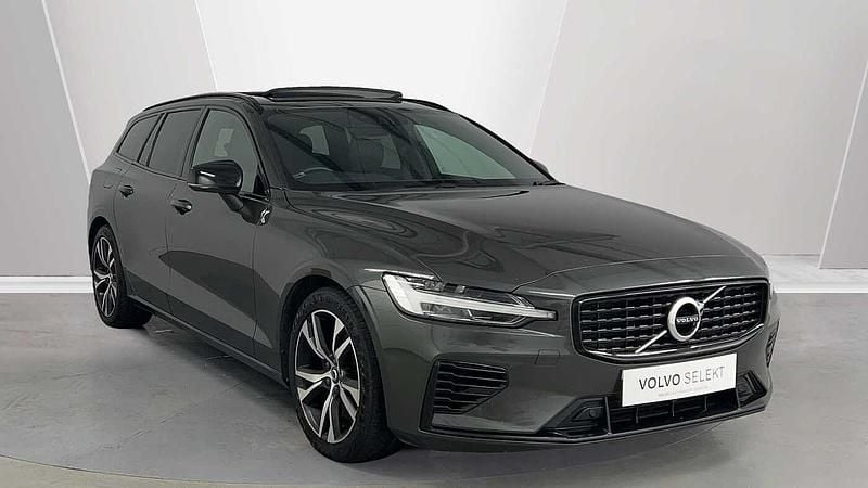 Grey Used 2021 Volvo V60 R-Design Estate | £23,750 (Super price) - Image 1/4