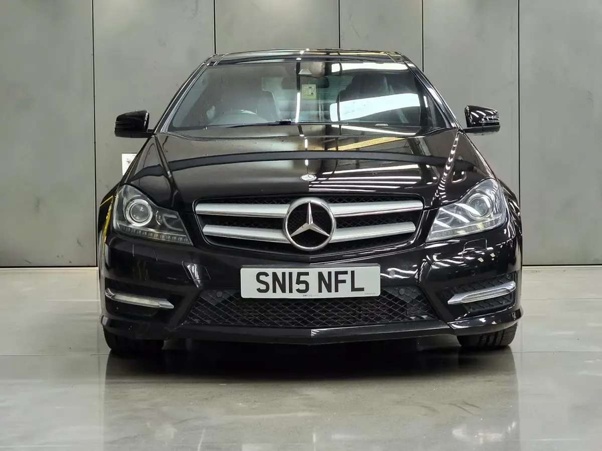Used Mercedes C250 Sport Edition 201 HP (147 kW) 2015 Black Coupe