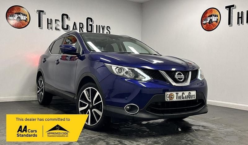 Used Nissan Qashqai Tekna 110 HP (80 kW) 2017 Blue SUV