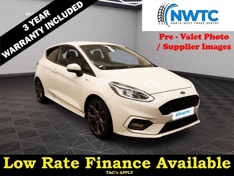 White Used 2018 Ford Fiesta ST-Line Hatchback | £7,995 (Fair price) - Image 1/3