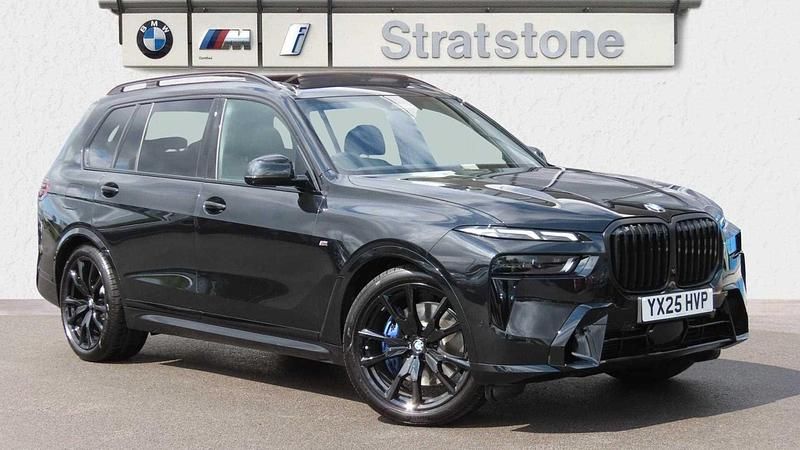 Black Used 2025 BMW X7 M Sport SUV | £79,750 (Fair price) - Image 1/4