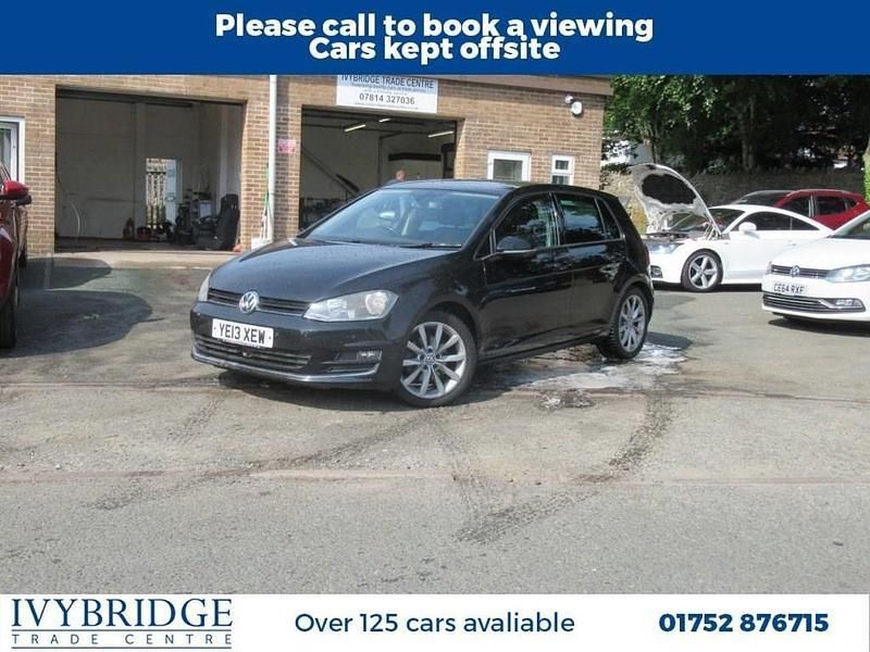 Black Used 2013 VW Golf VII GT Hatchback | £5,975 (Good price) - Image 1/1