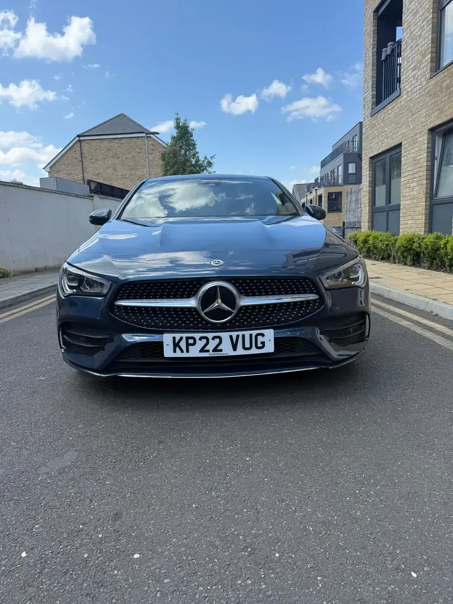 Used Mercedes CLA220 AMG line 2022 Blue Sedan