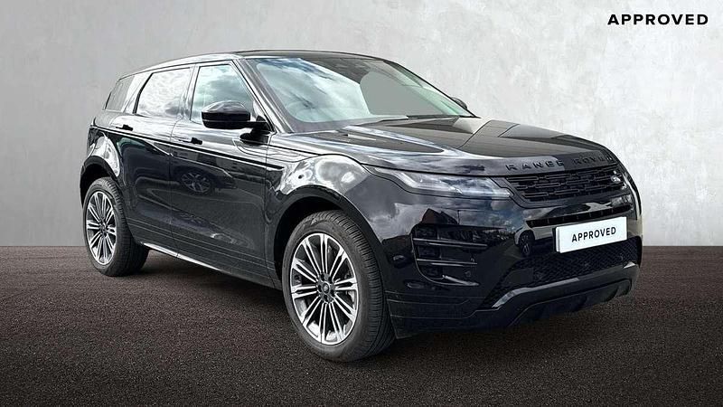 Black Used 2025 Land Rover Range Rover evoque HSE Dynamic SUV | £39,795 (Expensive) - Image 1/4