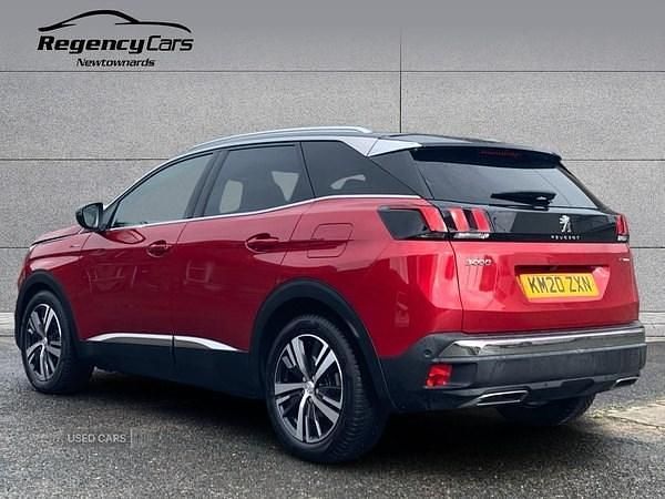 Used Peugeot 3008 GTi 296 HP (217 kW) 2020 Red Hatchback