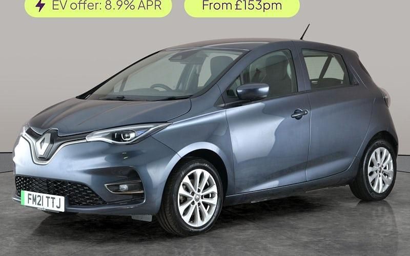 Grey Used 2021 Renault Zoe Iconic Hatchback | £8,824 (Fair price) - Image 1/3