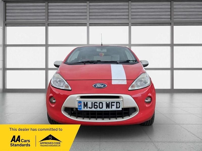 Used Ford Ka Zetec 2010 Red Hatchback