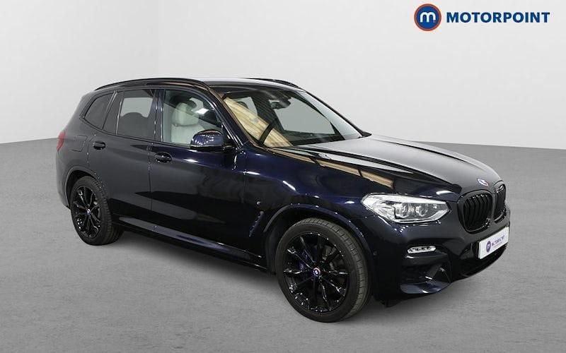 Black Used 2019 BMW X3 M Sport SUV | £26,699 (Fair price) - Image 1/4
