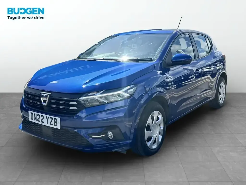 Second-hand Dacia Sandero Comfort 91 CP (66 kW) 2022 Albastru Hatchback