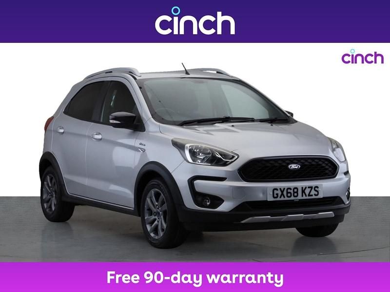 Silver Used 2018 Ford Ka Plus Active Hatchback | £7,799 (Fair price) - Image 1/3