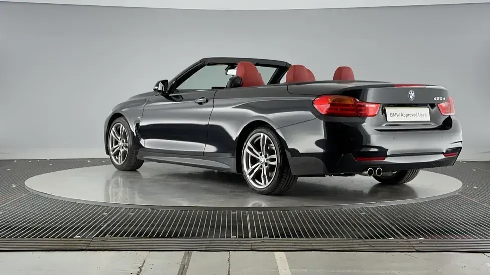 Used BMW 420 M Sport 187 HP (137 kW) 2016 Black Cabriolet
