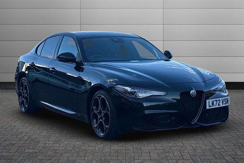 Black Used 2022 Alfa Romeo Giulia Veloce Sedan | £28,490 (A bit pricey) - Image 1/2