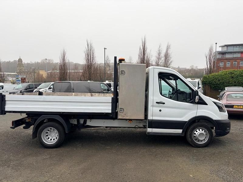 Used Ford Transit 130 HP (95 kW) 2021 White Cabriolet
