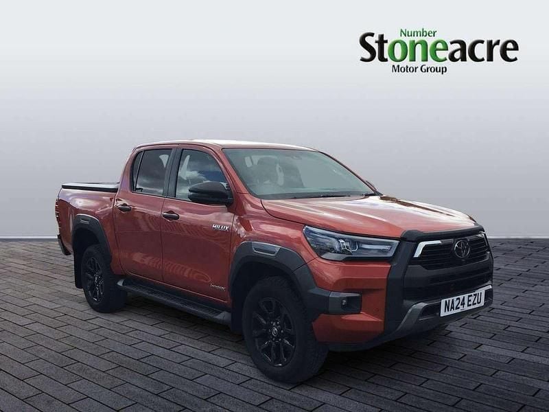Orange Used 2024 Toyota HiLux Pickup | £42,000 (Expensive) - Image 1/4