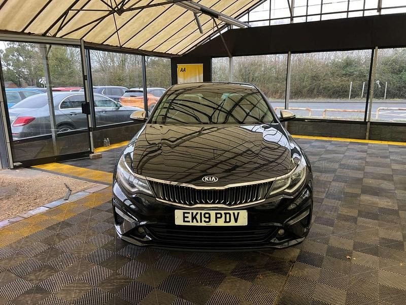 Used Kia Optima 134 HP (98 kW) 2019 Black Sedan