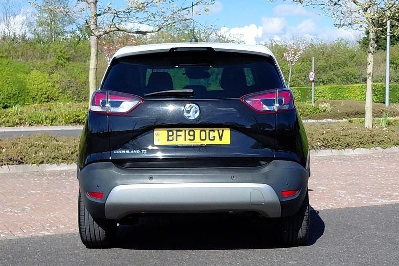Used Vauxhall Crossland X Elite 82 HP (60 kW) 2019 Black SUV