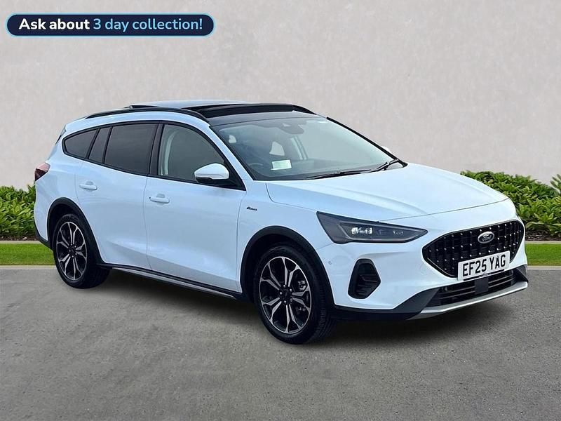 Used Ford Focus Active X 2025 White Estate