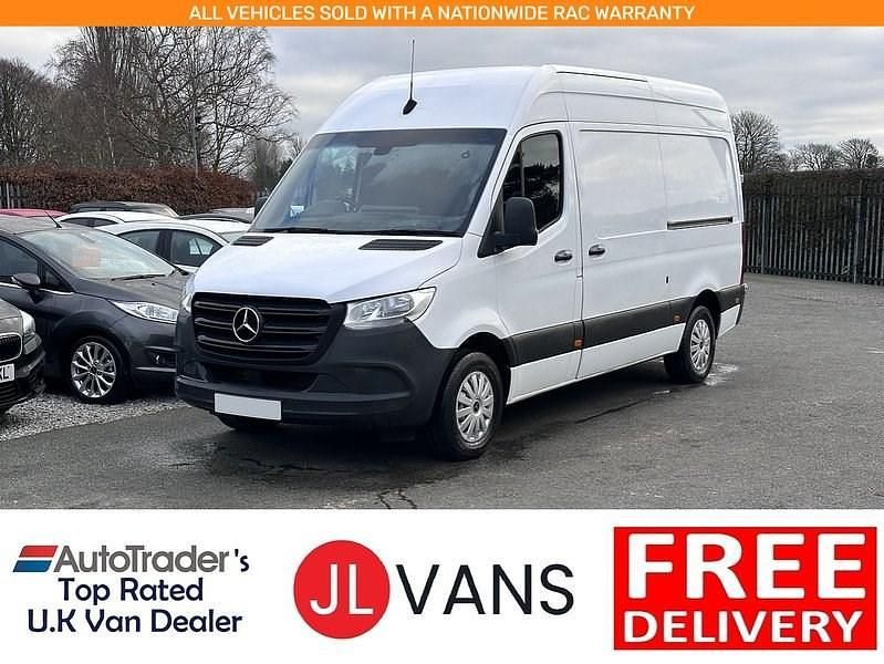 White Used 2021 Mercedes Sprinter Progressive Van | £18,925 (Super price) - Image 1/3