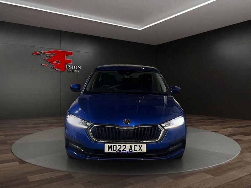 Used Skoda Octavia SE Technology 110 HP (80 kW) 2022 Blue Hatchback