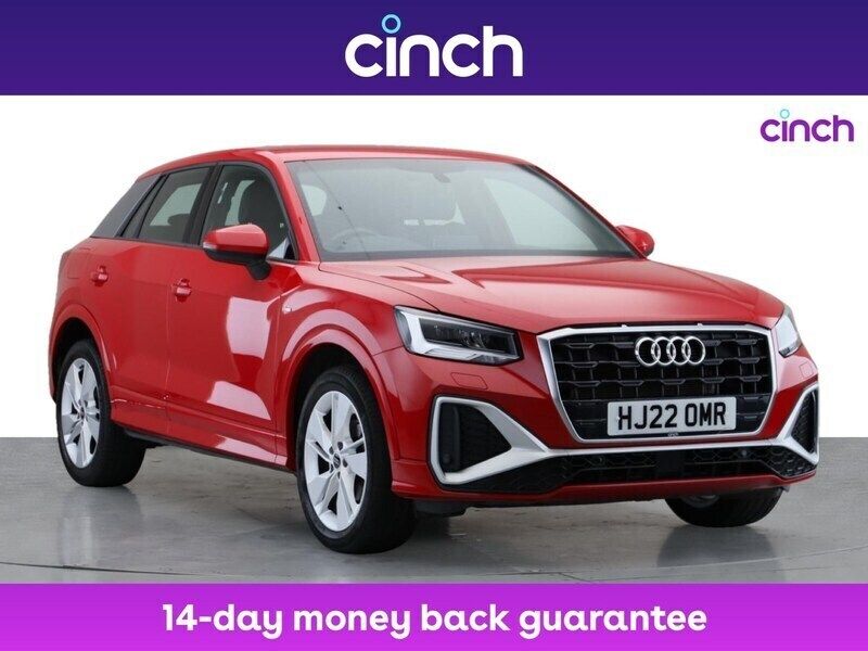 Red Used 2022 Audi Q2 S-Line SUV | £22,199 (Fair price) - Image 1/3