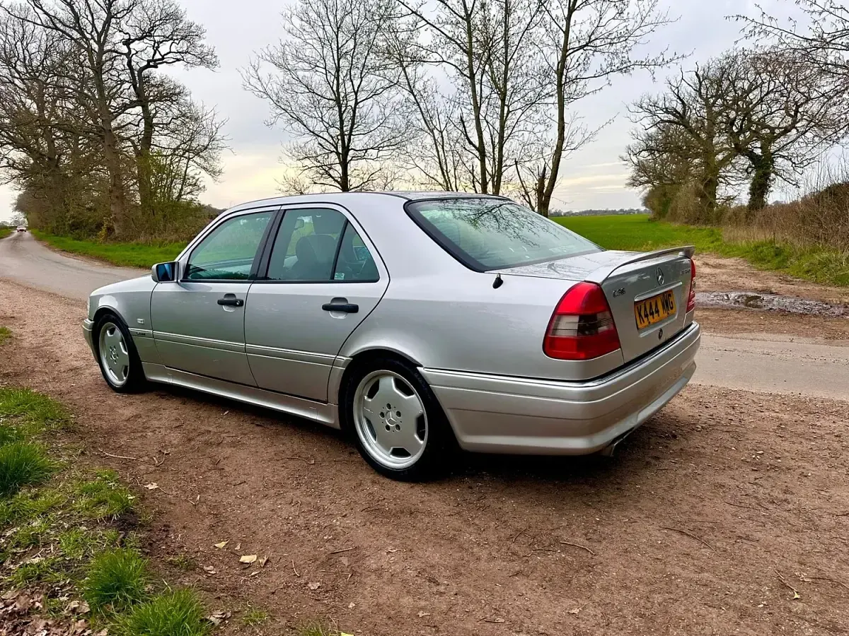 Used Mercedes C36 AMG 1996 Silver Sedan