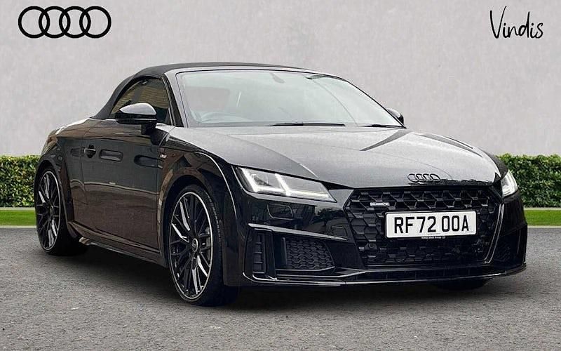 Black Used 2023 Audi TT Roadster Black Edition Cabriolet | £33,490 (A bit pricey) - Image 1/4