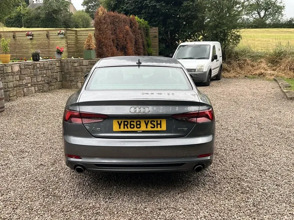 Used Audi A5 S-Line 190 HP (139 kW) 2018 Grey Coupe