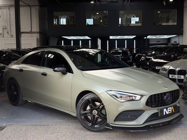 Black Used 2021 Mercedes CLA220 AMG line Sedan | £24,995 (Expensive) - Image 1/1