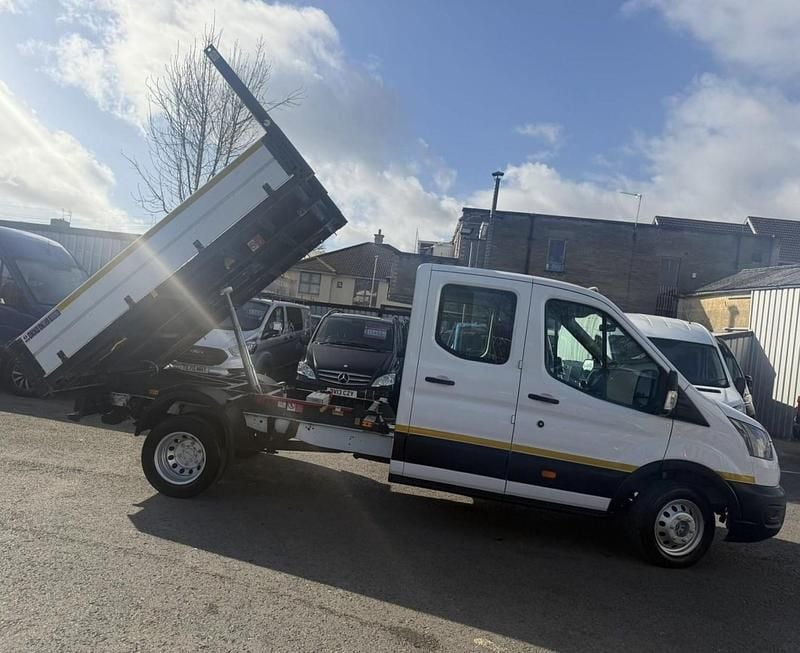 Used Ford Transit 130 HP (95 kW) 2020 White Cabriolet