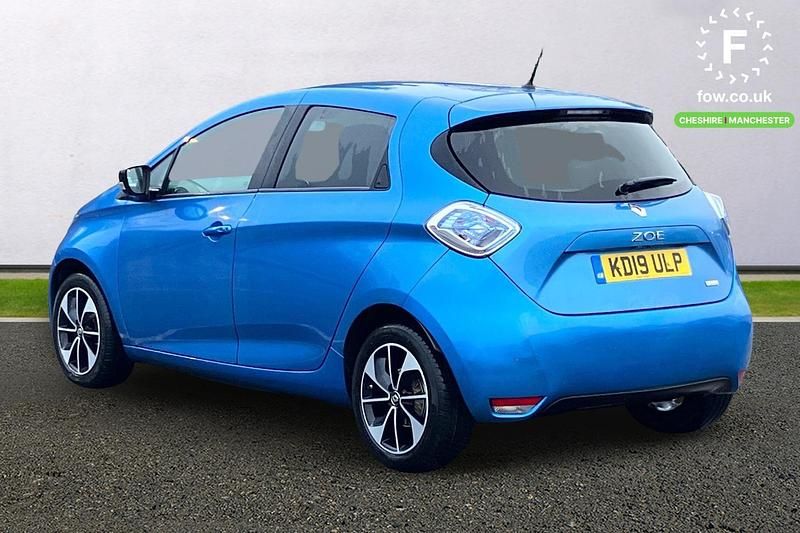 Used Renault Zoe Dynamique 80 kW (109 HP) 2019 Blue Hatchback