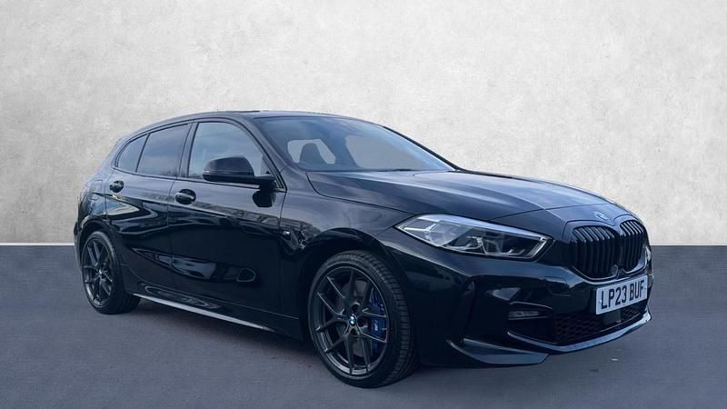 Black Used 2023 BMW 118 M Sport Hatchback | £24,280 (Fair price) - Image 1/4