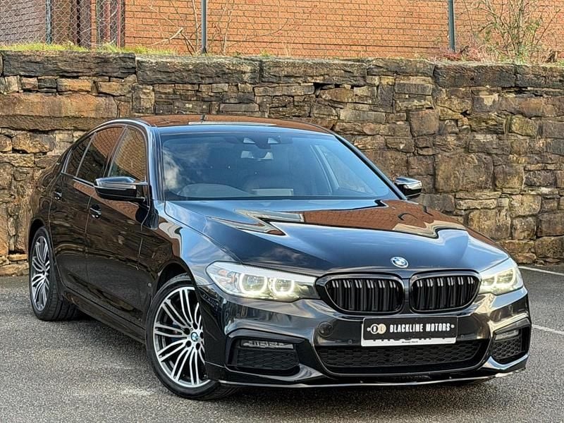 Black Used 2018 BMW 530e M Sport Sedan | £15,995 (Fair price) - Image 1/4