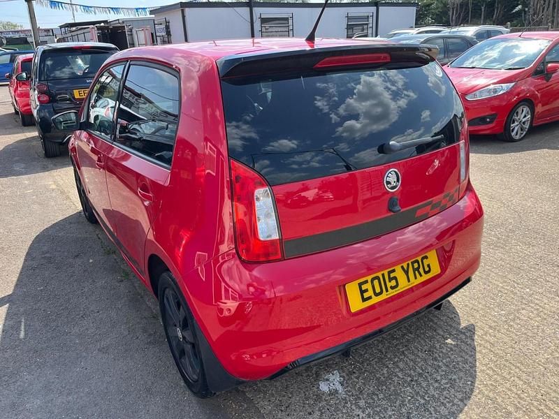 Gebraucht Skoda Citigo Monte Carlo 2015 Rot Kleinwagen