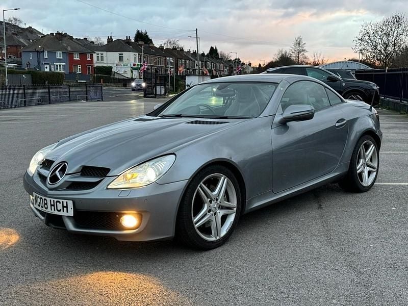 Used Mercedes SLK350 300 HP (220 kW) 2008 Silver Cabriolet