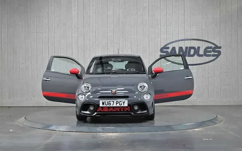 Used Abarth 595 147 HP (108 kW) 2017 Grey Hatchback