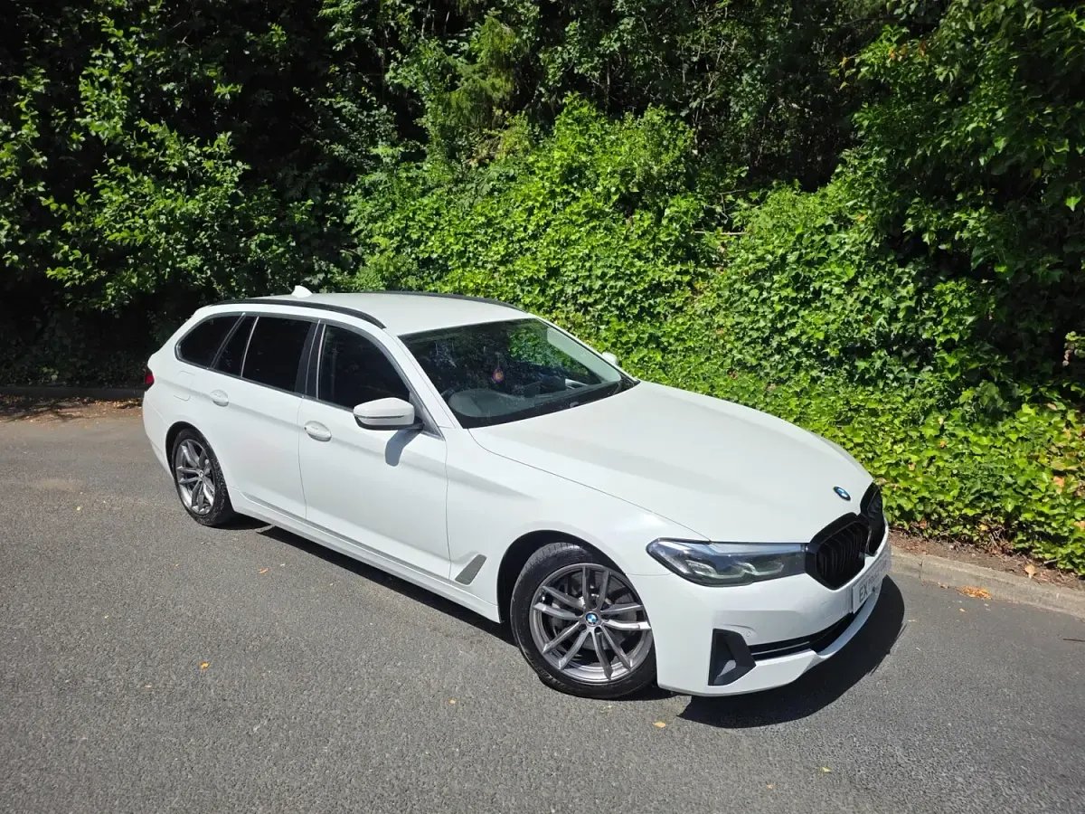 Used BMW 530 2021 White Estate