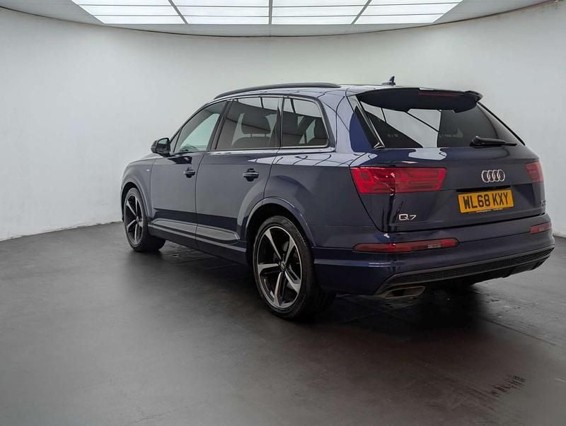 Used Audi Q7 Black Edition 286 HP (210 kW) 2019 Blue SUV