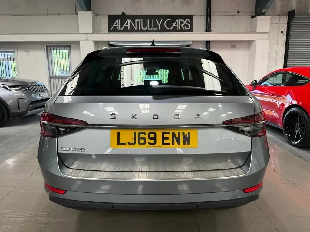 Used Skoda Superb SE L 150 HP (110 kW) 2019 Grey Estate