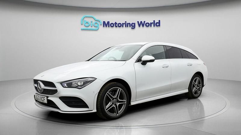 Used Mercedes CLA250e AMG Line Premium 2021 White Sedan